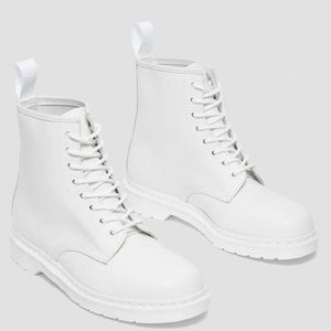 Brand New All White Doc Martens